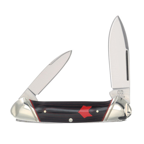 Rough Ryder Red Fox Canoe Folding Knife