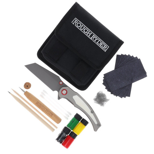 Rough Ryder Tattoo Series Design Your Own Folding Knife Kit