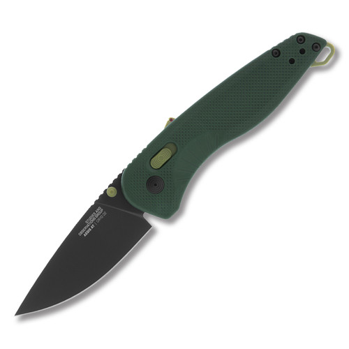 SOG Aegis At Forest And Moss 3.13in Plain Black Dro...