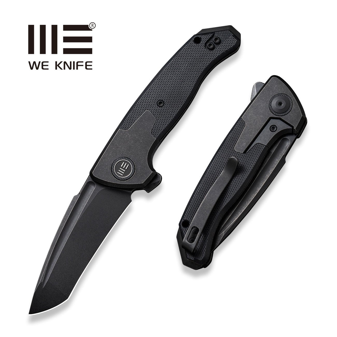 WEKNIFE Press Check Flipper Knife Titanium & G10 Handle (3.15" CPM 20CV Blade) WE20078A-1