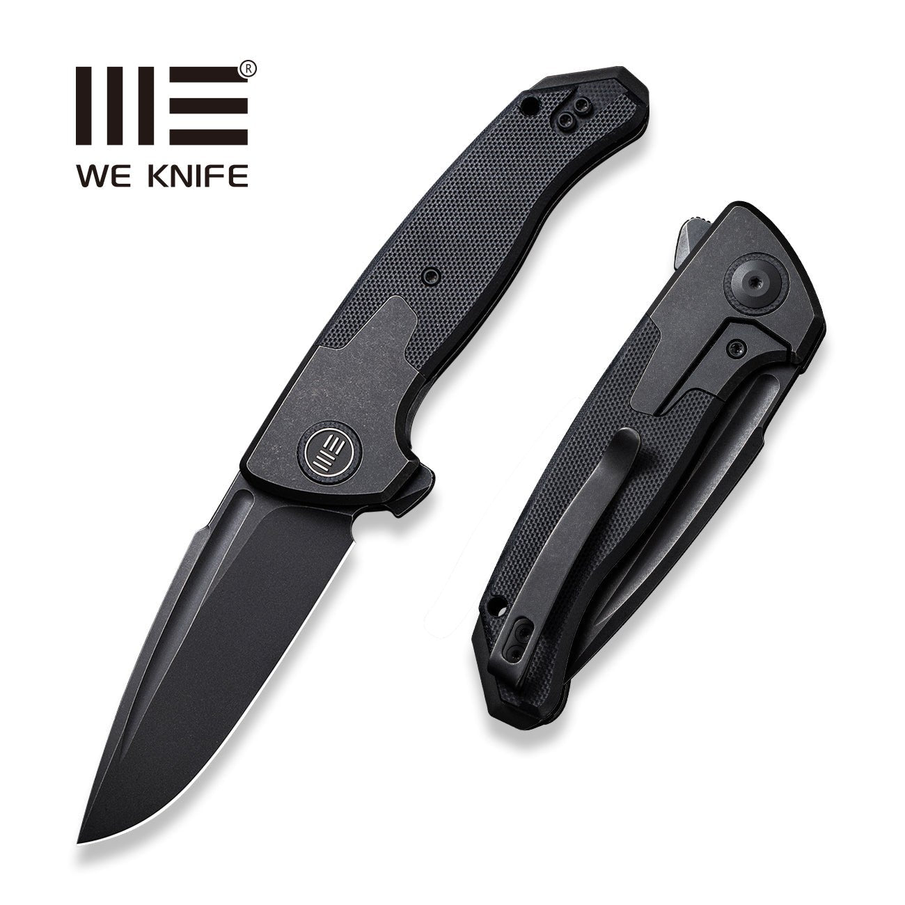 WEKNIFE Press Check Flipper Knife Titanium & G10 Handle (3.15" CPM 20CV Blade) WE20078B-1