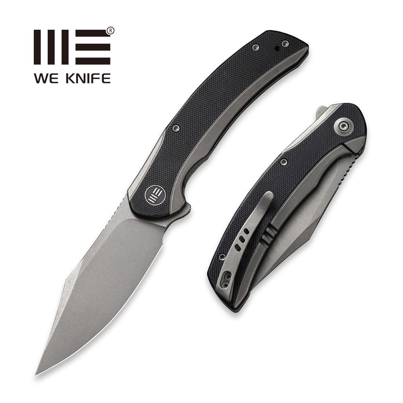 WEKNIFE Snick Flipper Knife Titanium & G10 Handle (3.47" CPM 20CV Blade) WE19022F-1