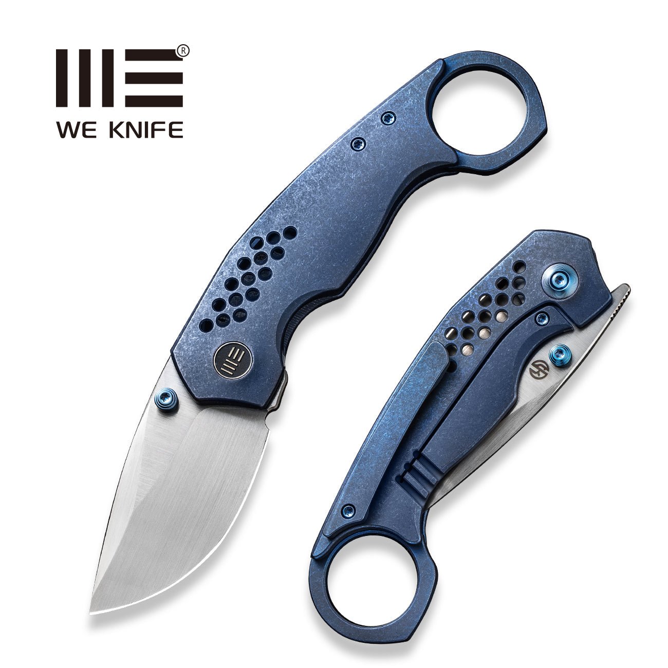 WEKNIFE Envisage Front Flipper Knife Titanium Handle (2.42" CPM 20CV Blade) WE22013-4